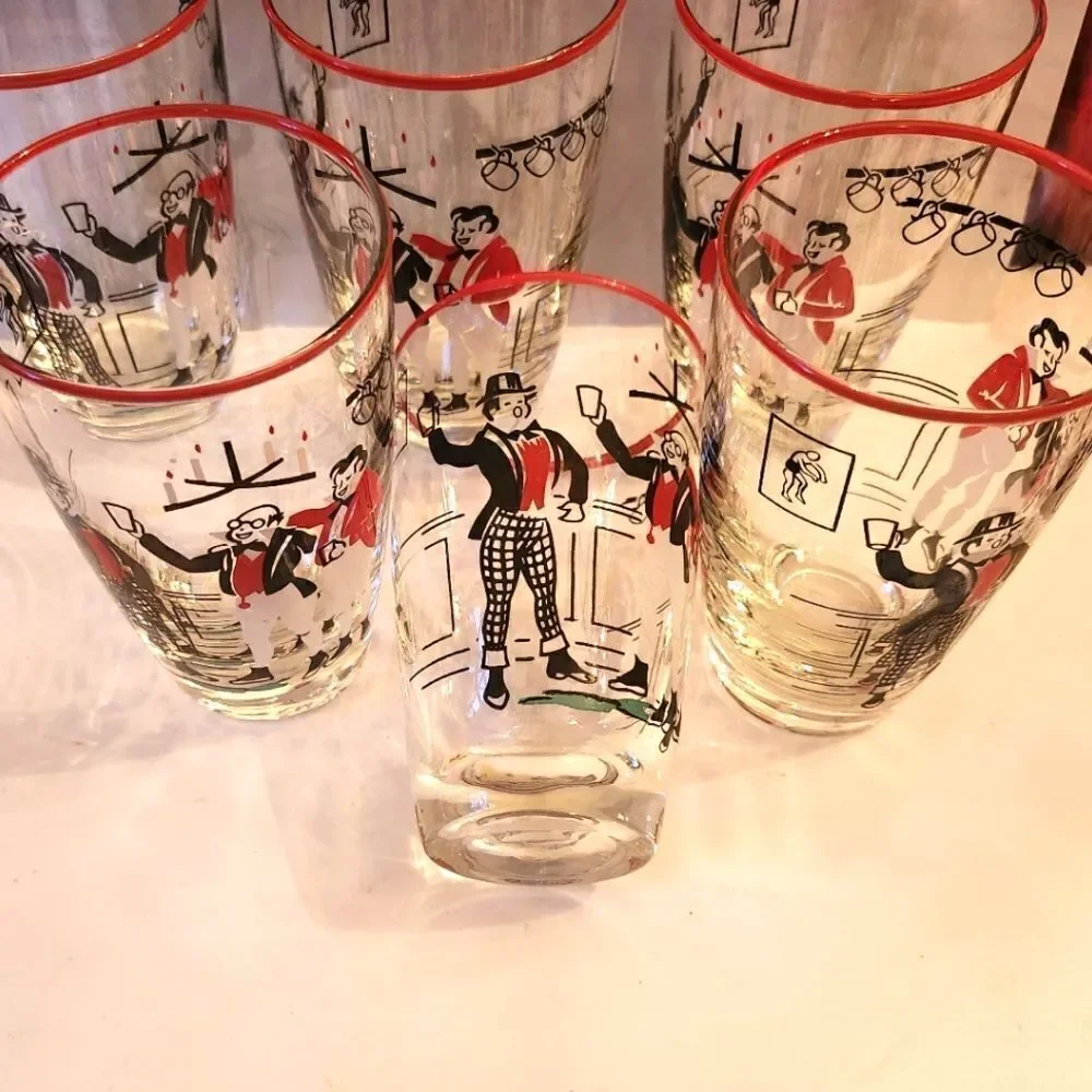 Vintage Mint Circa 1968 Set of 6 Dickens 